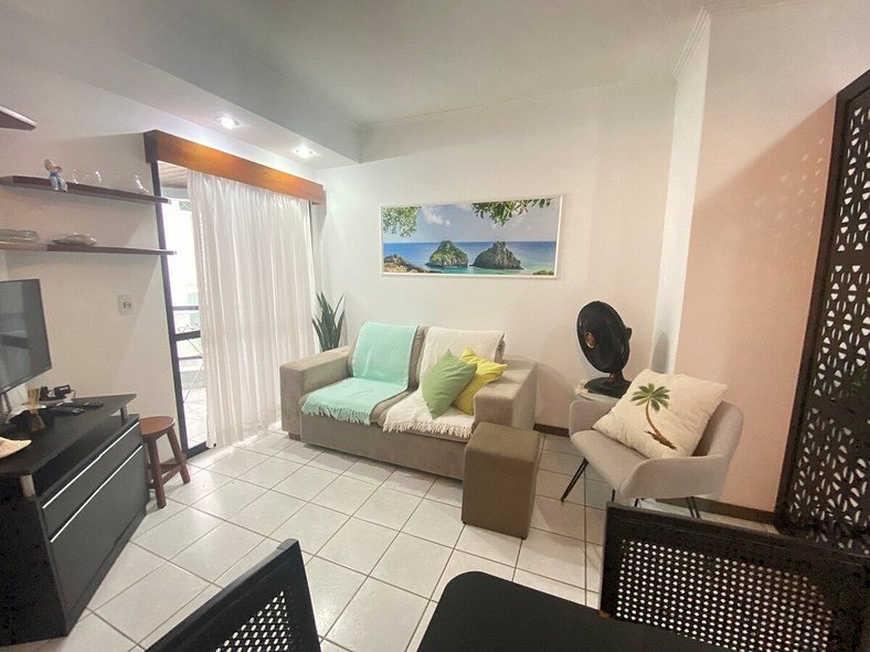 304- Apartamento quadra mar Meia praia, Itapema