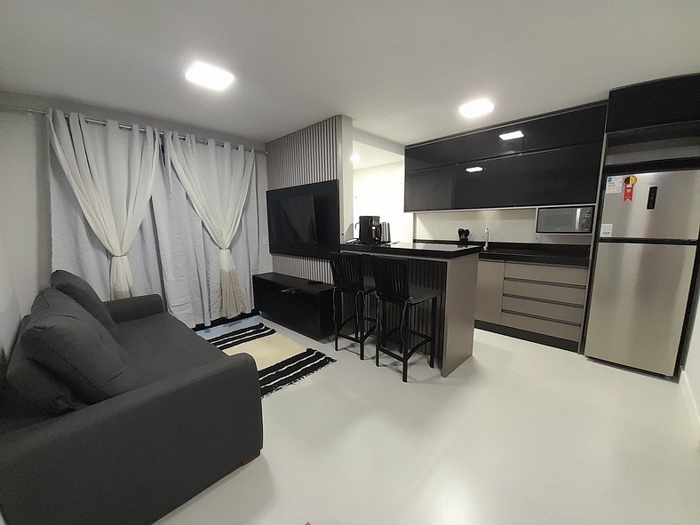 Apartamento aconchegante em Mariscal