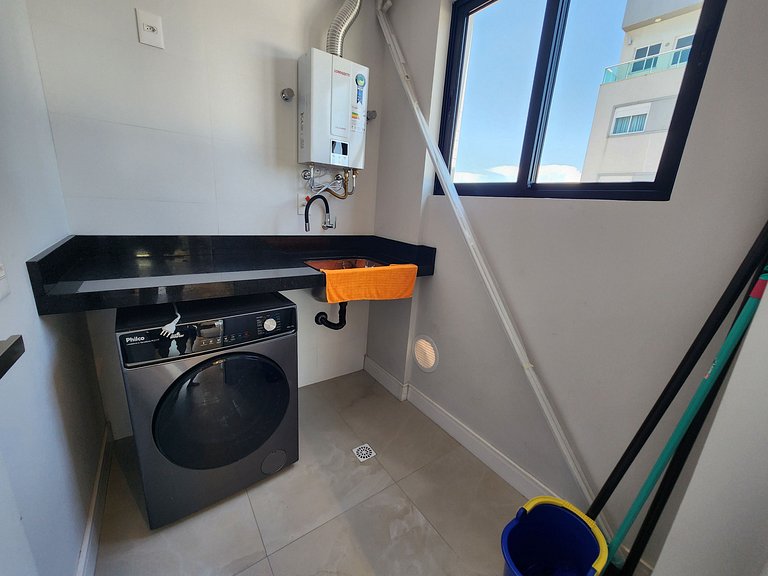 Apartamento confortável novo 80 metros do mar