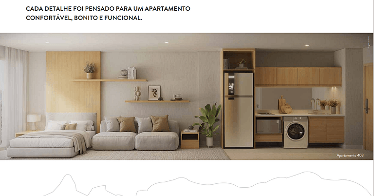 Apartamento studio em Copacabana - Rio de Janeiro