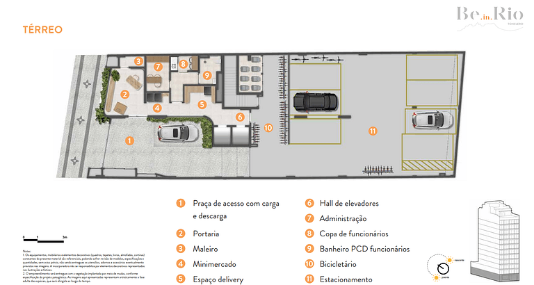 Apartamento studio em Copacabana - Rio de Janeiro