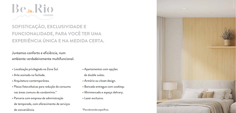 Apartamento studio em Copacabana - Rio de Janeiro