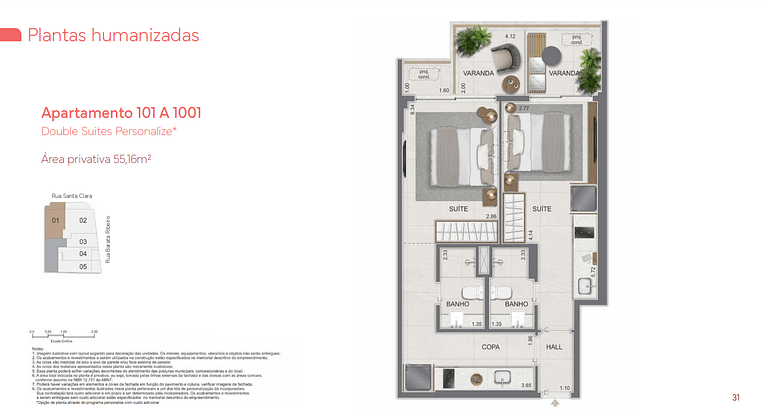 Studio apartamento em Copacabana Rio de Janeiro