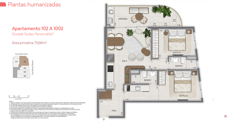 Studio apartamento em Copacabana Rio de Janeiro